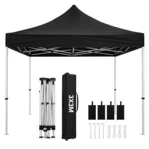Outdoor Aluminum Canopy Waterproof Folding Gazebo Event Shelter for Over 8 People