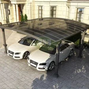 Outdoor Aluminum Frame Canopy with Polycarbonate Roofing Carport