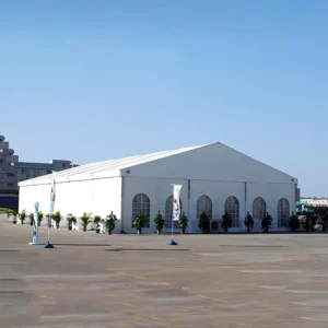 Outdoor Aluminum Frame Four Season Quick Opening Large Size Party Tent Oxford Fabric Windproof Waterproof Tarpaulin