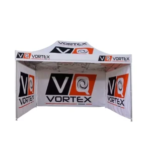 Outdoor Aluminum Pop-Up Canopy Tent, 10×15 ft, for Exhibitions and Events