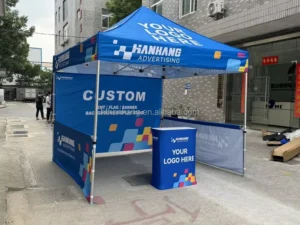 Outdoor Aluminum Trade Show Tent Custom Printed Exhibition Tent