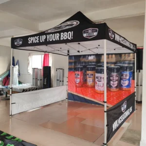 Outdoor Aluminum Waterproof Fire Retardant Trade Show Tent 10x10ft Advertising Logo Exhibition Event Canopy