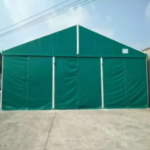 Outdoor Aluminum Wedding Marquee Party Tent in Green Red and Grey