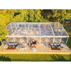 Outdoor Arched Top Waterproof Clear Marquee Party Tent 20×30 20×40 Heavy Duty Transparent Luxury Sports Wedding Event Tent
