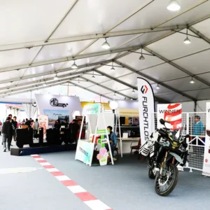 Outdoor Auto Motorcycle Expo Tent Large Clear Span Trade Show Marquee for Vehicle Industry Fair Booth Display