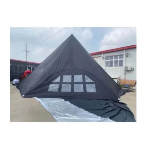 Outdoor Black Single Top Star Shaped Large Marquee Wedding Tent Oxford Four Season Waterproof