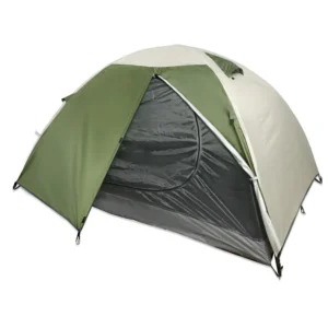 Outdoor Camping 2-Person Double-Layer Windproof Thickened Lightweight Portable Climbing Tent