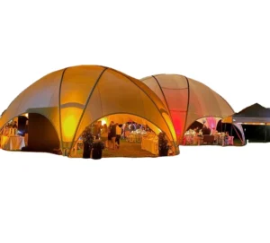 Outdoor Camping Dome House Geodesic Dome Tent 8m Diameter Catering Tent