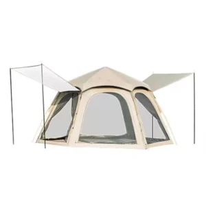 Outdoor Camping Double-Layer Three-Season Sunshade Tent, Waterproof UV Protection, Beach, Picnic, Car Use