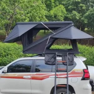 Outdoor Camping Easy Install Aluminum Hardshell Car Trailer Offroad 3-4 Person Z Fold Four-season Waterproof Tent