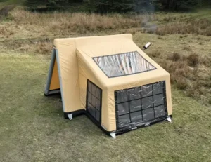 Outdoor Camping Extend 6.3 Cotton Air Pole Glamping Inflatable House Tent Inflatable Air Tent Nordic Style