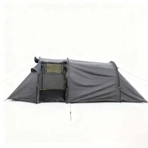 Outdoor Camping Four-season Double-layer Camouflage Tunnel Tent Large Space Multifunctional Sky Curtain 2-in-1