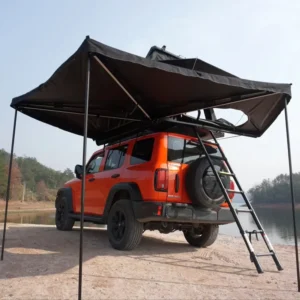 Outdoor Camping Freestanding 4×4 Car Roof Side Toldos Overland Extended 270 Awning Oxford Waterproof UV resistant