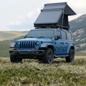 Outdoor Camping Hard Shell Aluminum Oxford Four-season Waterproof Rooftop Tent Quick Automatic Opening