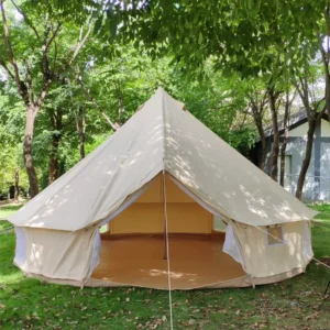 Outdoor Camping Hiking Tent with Oxford Fabric for Windproof and Heat Insulation, Party Tent