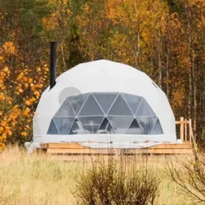Outdoor Camping Igloo Glamping Geodesic Dome Greenhouse for Hotel