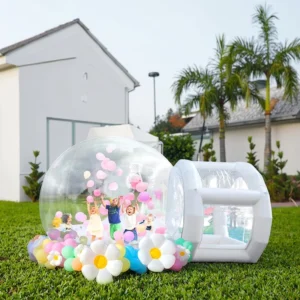 Outdoor Camping Party Wedding Event Bubble Tent PVC Globe Inflatable Bubble Bounce Houses