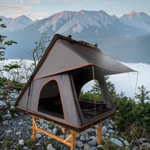 Outdoor Camping Roof Tent Top Hard Shell Roof Tent Aluminum Roof Tent for SUV Waterproof 4×4 Accessories