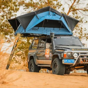 Outdoor Camping Rooftop Tents Soft Shell Auto Camping Foldable Roof Box Tent