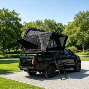 Outdoor Camping SUV Offroad Car Quick Setup Rooftop Tent Aluminum Hard Shell Large Size Roof Top Car Tent