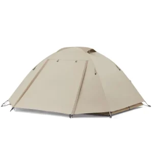 Outdoor Camping Tent 220x140x120cm, 1-2 Person, Lightweight, Rainproof, Four Seasons, Hiking Mountaineering Tent