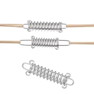 Outdoor Camping Tent Accessories Tent Fixed Springs Windproof Fixed Hook Buckle With Carabiner