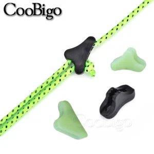 Outdoor Camping Tent Awning Triangle Guyline Adjuster Buckles 500pcs