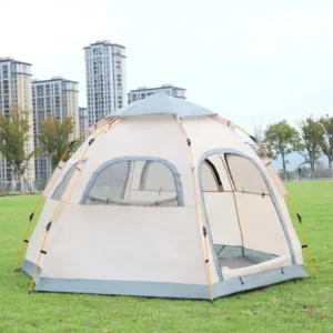 Outdoor Camping Tent Full-automatic Waterproof and Sunscreen Quick-opening Tent 3 to 6 People