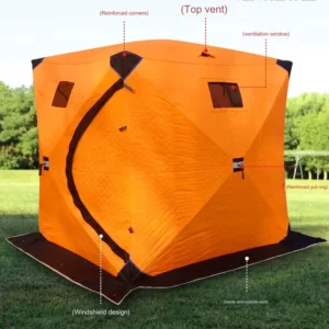 Outdoor Camping Waterproof Ice Fishing Tent Winter