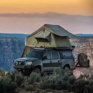 Outdoor Camping Waterproof Soft Shell Roof Top Tent with Quick Automatic Opening for 4×4 Offroad Four Seasons Use