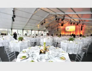 Outdoor Canopy Event Party Tent for Wedding 40x60m Party Tent Customized Tents for Two Hundred People