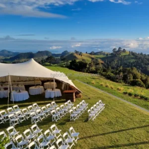 Outdoor Canvas Pole Stretch Wedding Party Tent Canopy for Multiple People