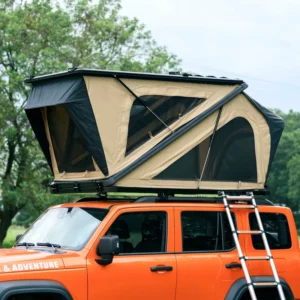 Outdoor Car Camping Four Season Waterproof Oxford with Ladder 4WD 4×4 Vehicles Quick Automatic Aluminum Opening Roof Top Tent