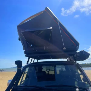 Outdoor Car Camping Rooftop Tent Oxford Waterproof Hard Shell SUV Roof Tent Four Season Quick Setup