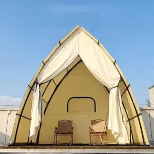 Outdoor Catering Tent One Bedroom 3*3*3m Four Season Waterproof Camping Picnic Boat Shape Restaurant Tent