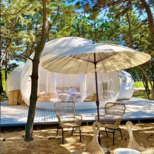 Outdoor Clear Inflatable Bubble Camping Dome Tent