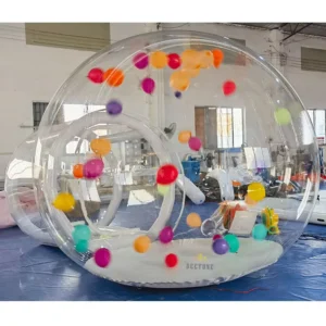 Outdoor Clear PVC Large Hotel Inflatable Bubble Lodge Tent Dome
