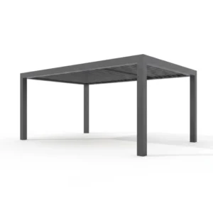 Outdoor Coated Aluminum Retractable Pergola Canopy Waterproof Gazebo
