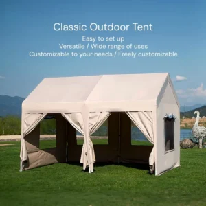 Outdoor Commercial Events Trade Show Tent Market Stalls Pavilion Cold Weather Protection Tent Home Use Courtyard Rain Shelters
