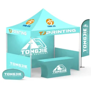 Outdoor Custom Beach Pop-up Tent Compatible with Beach Flag A-screen Tablecloth Exhibition Tent