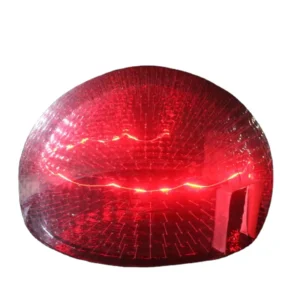 Outdoor Custom Inflatable Clear Bubble Ball Tent with LED for Advertising