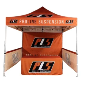 Outdoor Custom Logo Event Tent for Promotion Pop-up Tent Canopy Aluminum Steel Frame Waterproof