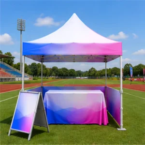 Outdoor Custom Printed Trade Show Marquee Tent with Aluminum Frame and Oxford Fabric