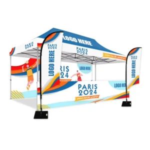 Outdoor Customized Advertising 100% Waterproof Sun Shade Exhibition Canopy Tents