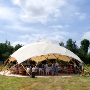 Outdoor Dome Tent Structure 3000mm Waterproof for Exhibitions Resort Functions Reliable Shelter Sun Rain Scenic
