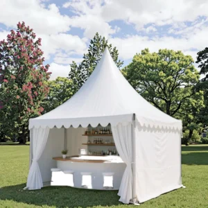 Outdoor European-style Double-layer Waterproof Diagonal Bracing Tent Banquet Exhibition Wedding Event Canopy Auto Show Modular
