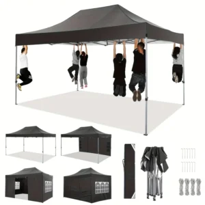 Outdoor Event Polyester Pop-up Tent Logo Trade Show Promotion 3×3 Marquee Vendor Custom Print 10×10 Canopy Customized Color