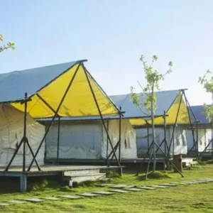 Outdoor Event Tent, 5-Star Hotel Camping Shelter, Sun Protection, Waterproof, Bright and Colourful