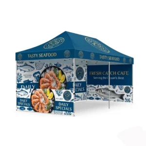 Outdoor Event Tent Sports Event Sideline Tent 10×10 Advertising Canopy
