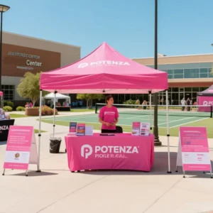 Outdoor Event Tent for Sports, Campus Activities, and Marketing Booths
